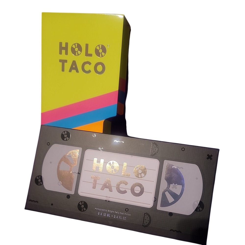 New Holo Taco Unisex 4th Anniversary 2023 Retro Collection Box Case